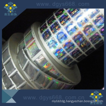 Factory Offered Hot Stamping Hologram Foil Roll Sticker